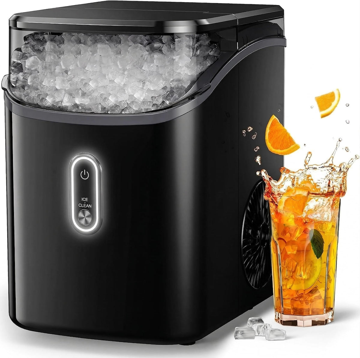 Nugget Pebble Ice Maker Countertop with Self-Cleaning L2993