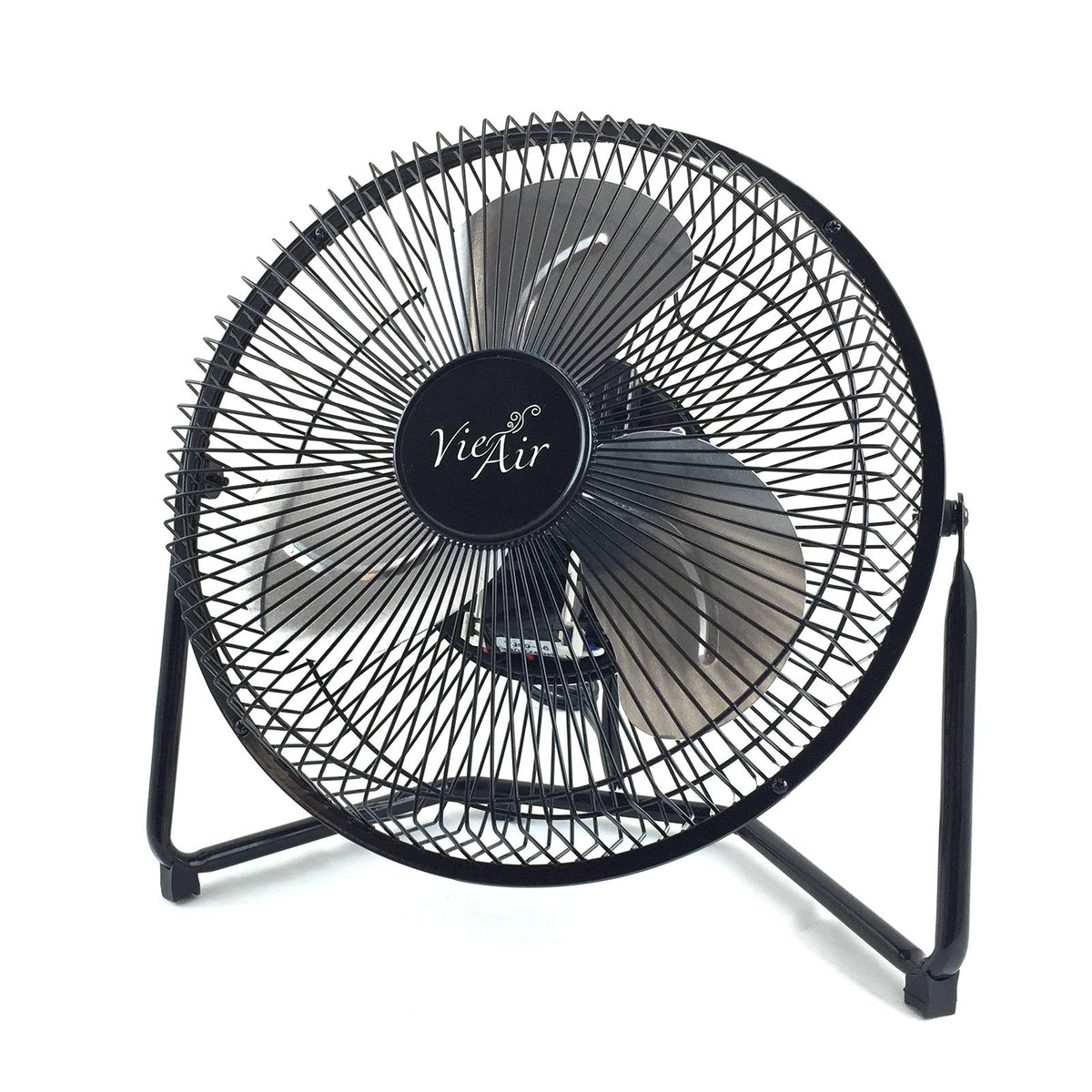 9" 3 Speed Tilting Metal Floor Fan K12201