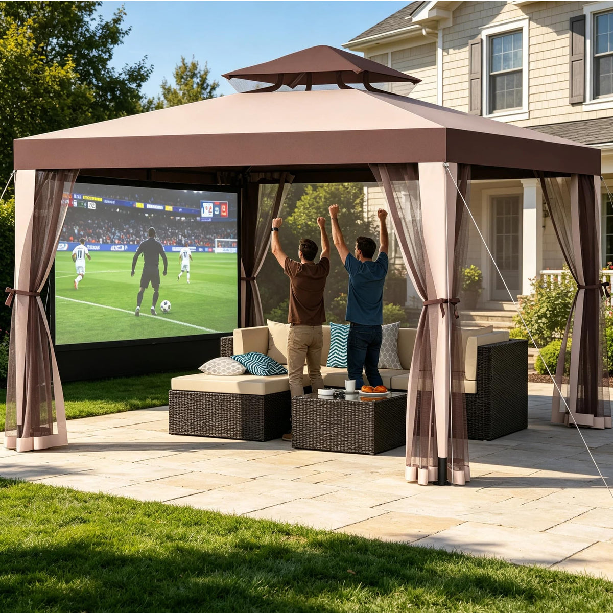 10×10 Outdoor Gazebo Canopy Tent Z60292