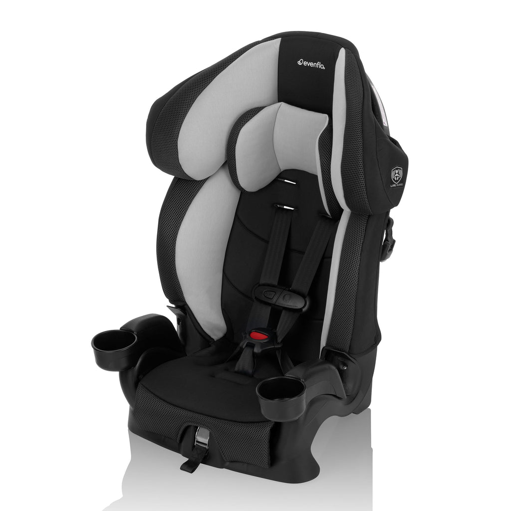 2-in-1 Booster Car Seat, Black Q772