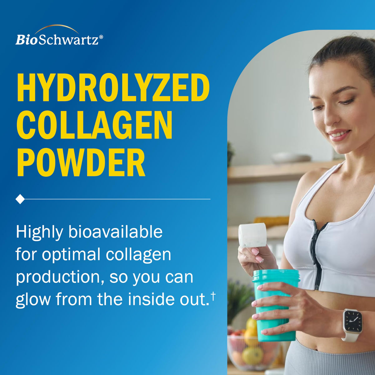 Unflavored Collagen Peptides Powder 16oz N82561