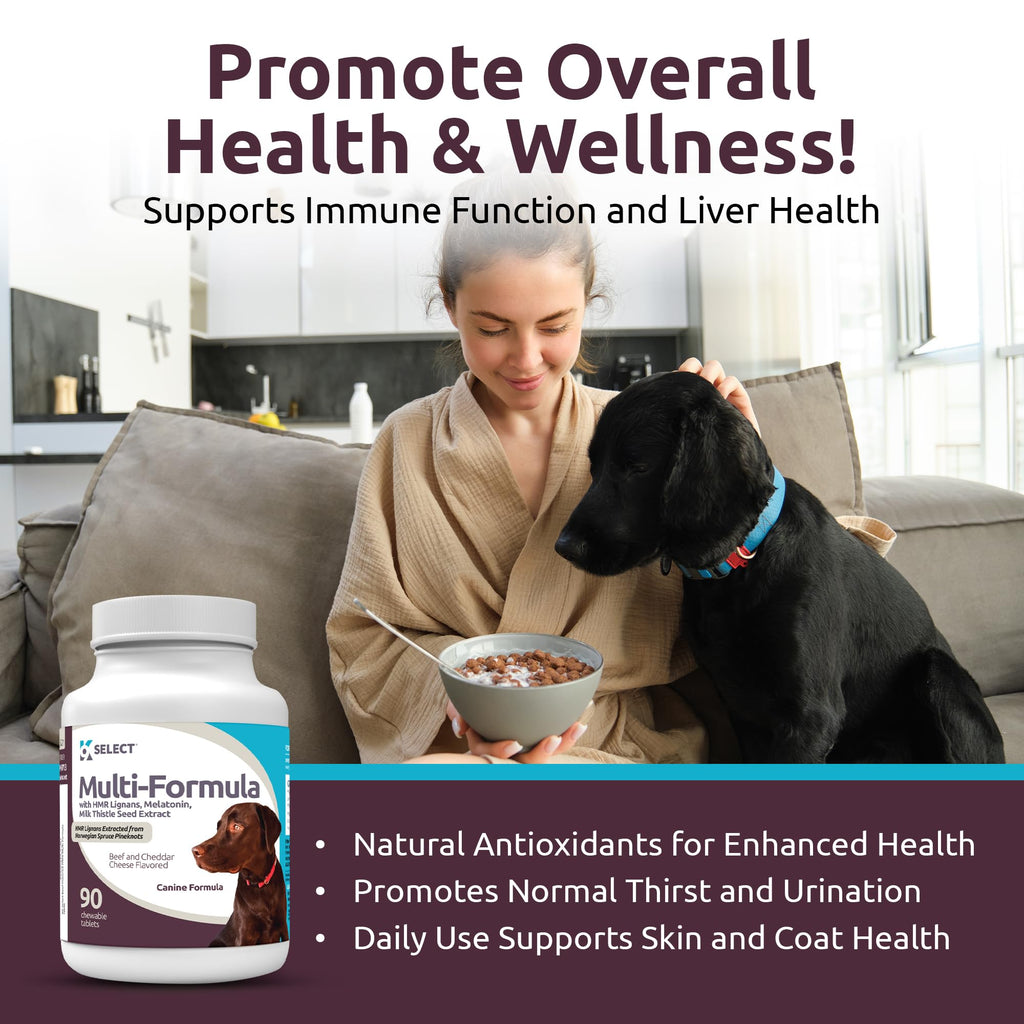 90 Tablets Beef Flavor Dog Multivitamin A468