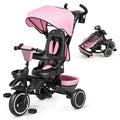 8 in 1 Toddler Tricycle with Push Handle B840