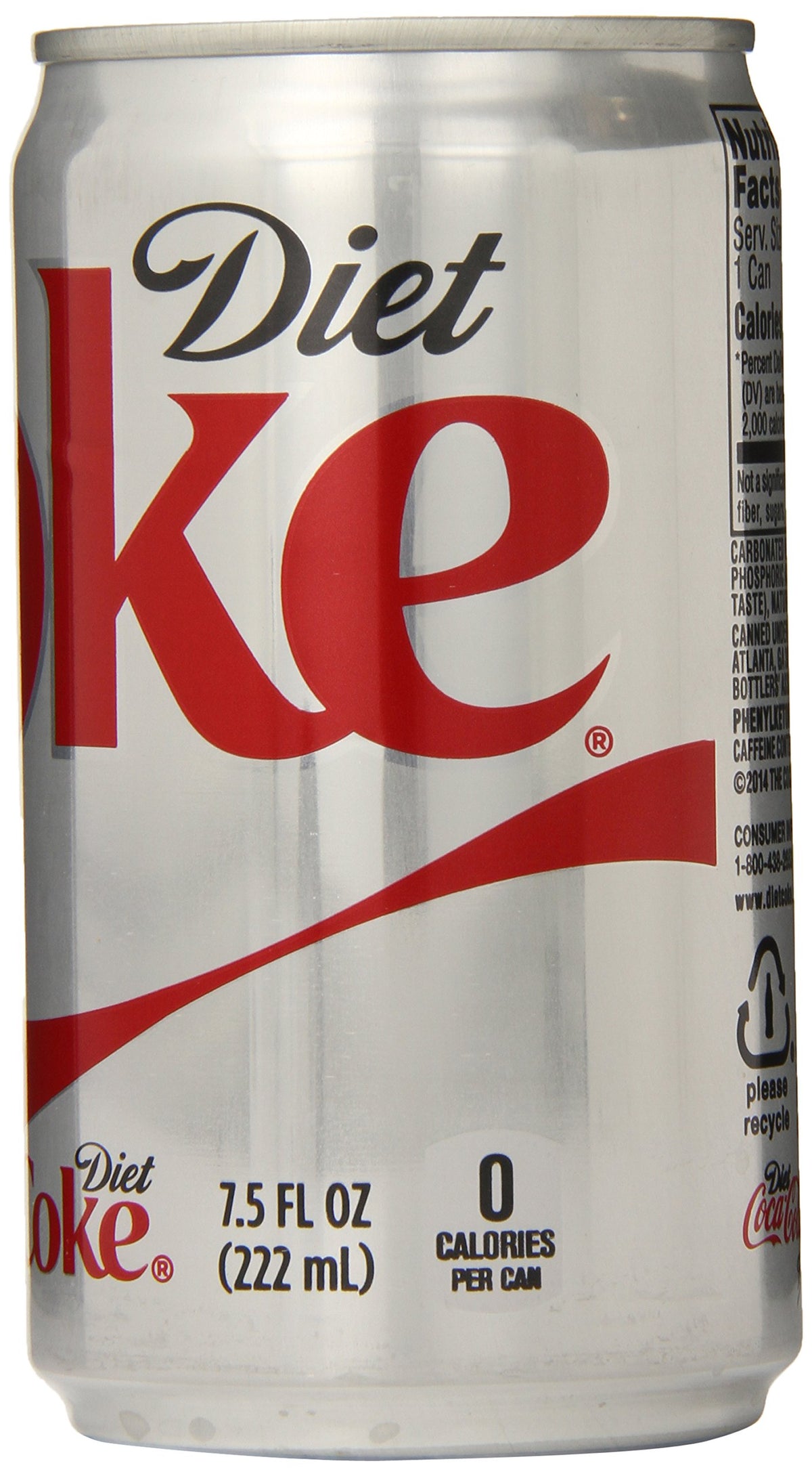 Diet Coke Mini-Cans, 7.5 fl oz (Pack of 24) O289829