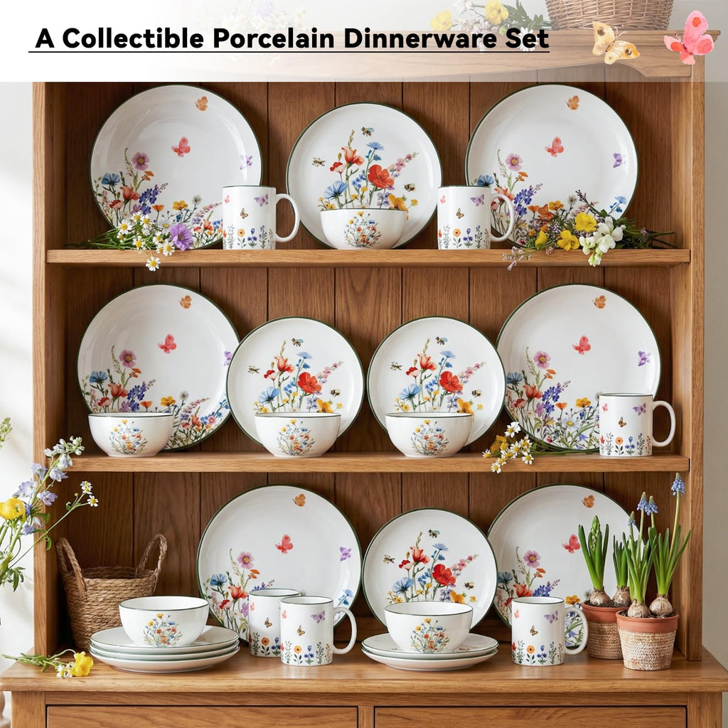 16 Pcs Ceramic Dinnerware Set Q1903