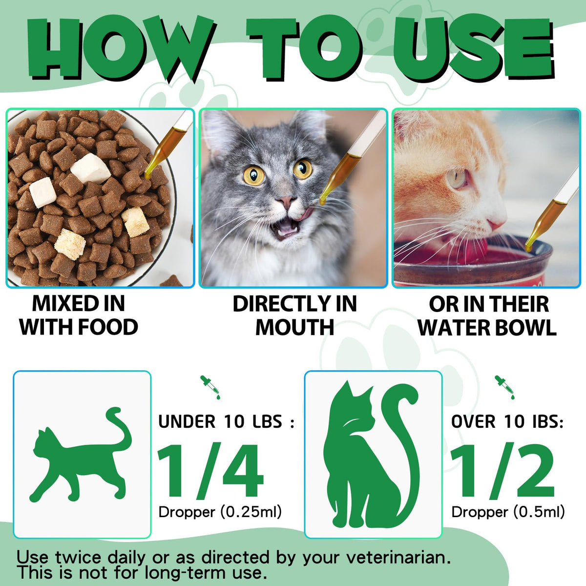 Herbal Cat Supplement Drops with Probiotic 60ml T483150
