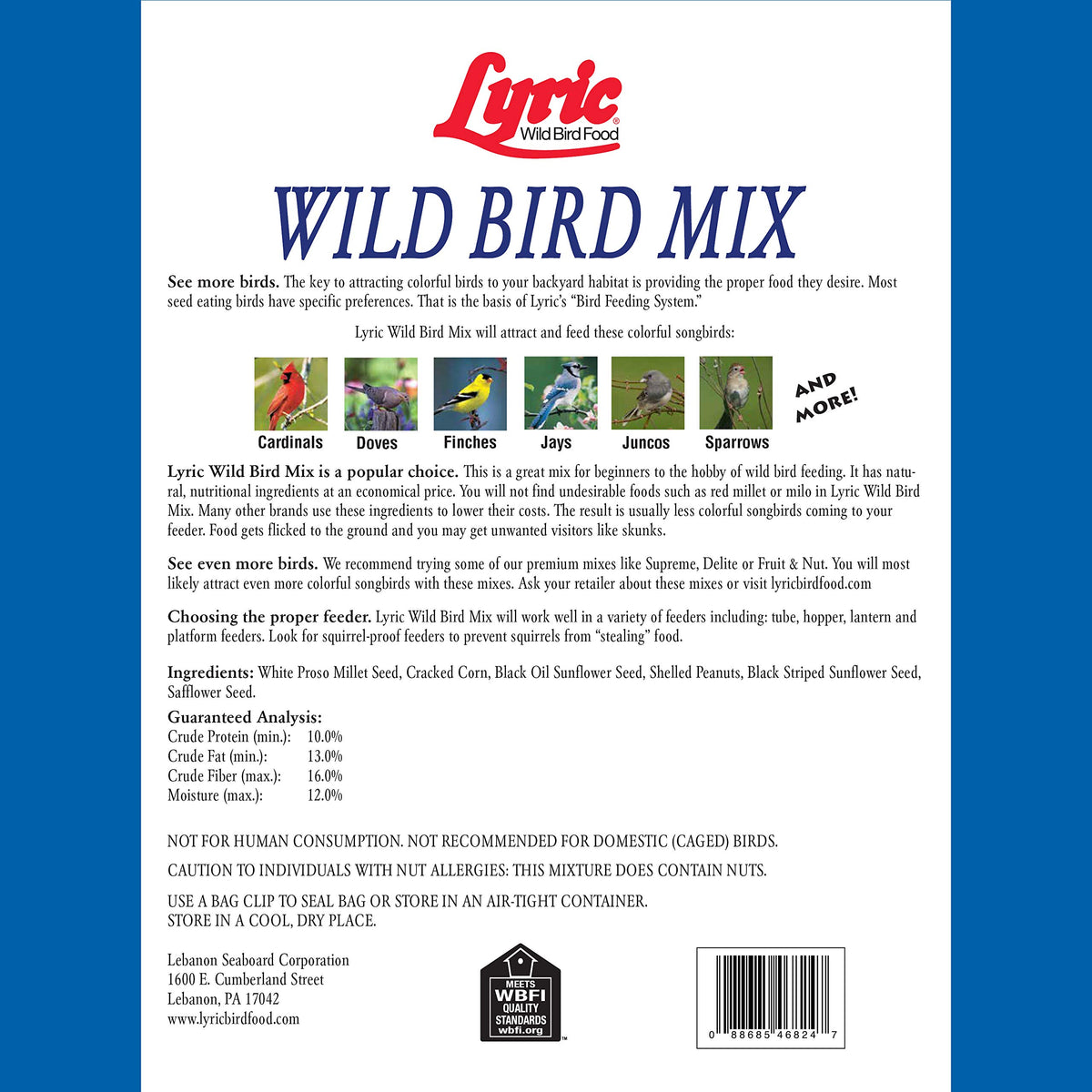 Wild Bird Seed Mix 20 lb Bag E497