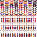 120 Pcs Halloween Dog Bow Ties M576