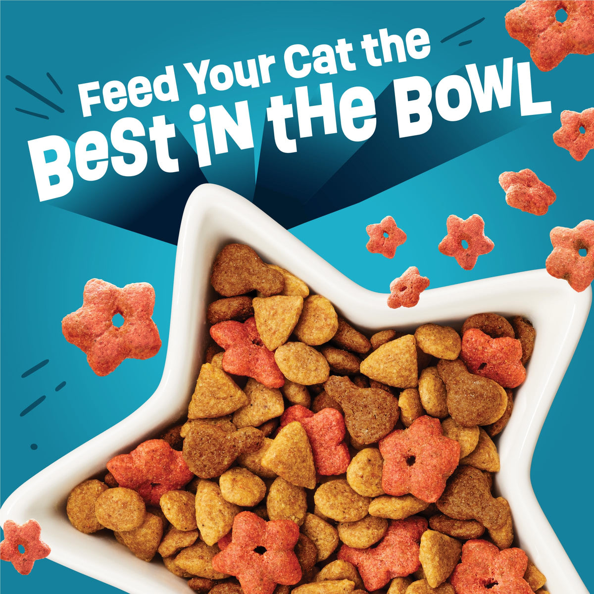 Crunchy Dry Cat Food 3 lb Bag T7586