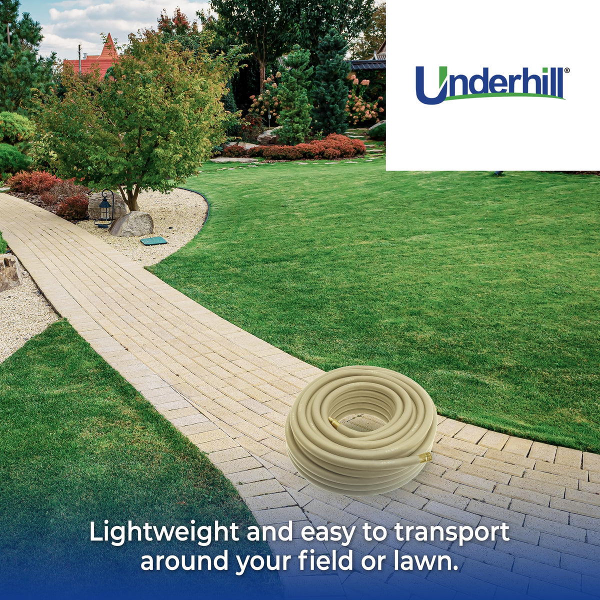 Commercial Garden Water Hose 100 ft 3/4" 500 psi X594